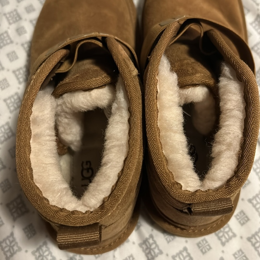 Ugg Camel Neumal Slip On Boots in box - 6 - Picture 5 of 6